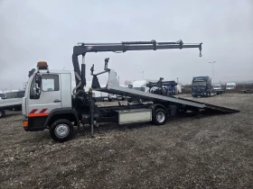 Man 12.224 Платформа, Кран, Вилици, снимка 6