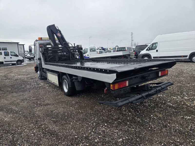 Man 12.224 Платформа, Кран, Вилици, снимка 11 - Камиони - 53280753