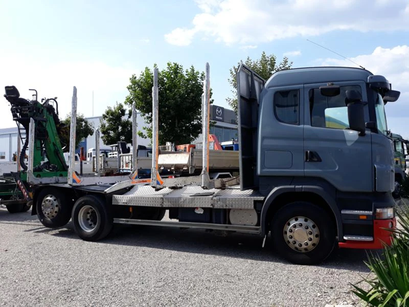 Scania R 420 6x2 ДЪРВАРКА, снимка 13 - Камиони - 22475434