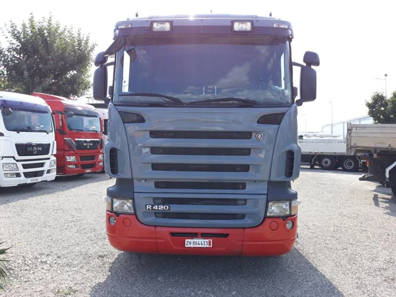 Scania R 420 6x2 ДЪРВАРКА, снимка 15 - Камиони - 22475434