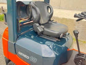 Мотокар Toyota 1.8 Тона / Газ - Бензин / Климатик / Изравнител, снимка 13