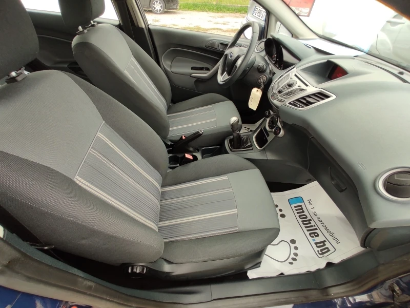 Ford Fiesta 1.4HDi/КЛИМАТРОНИК/70к.с, снимка 12 - Автомобили и джипове - 38294779