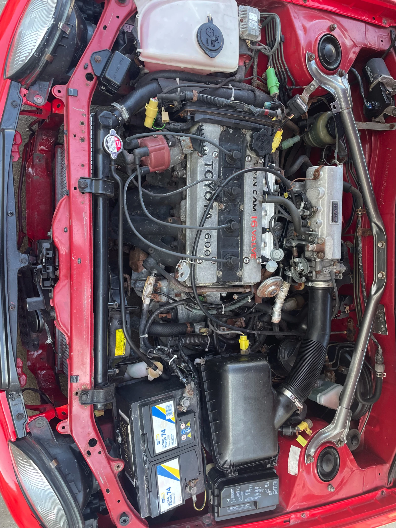 Toyota Corolla E11 G6R 4A-GE 16v Redtop, снимка 14 - Автомобили и джипове - 54160222