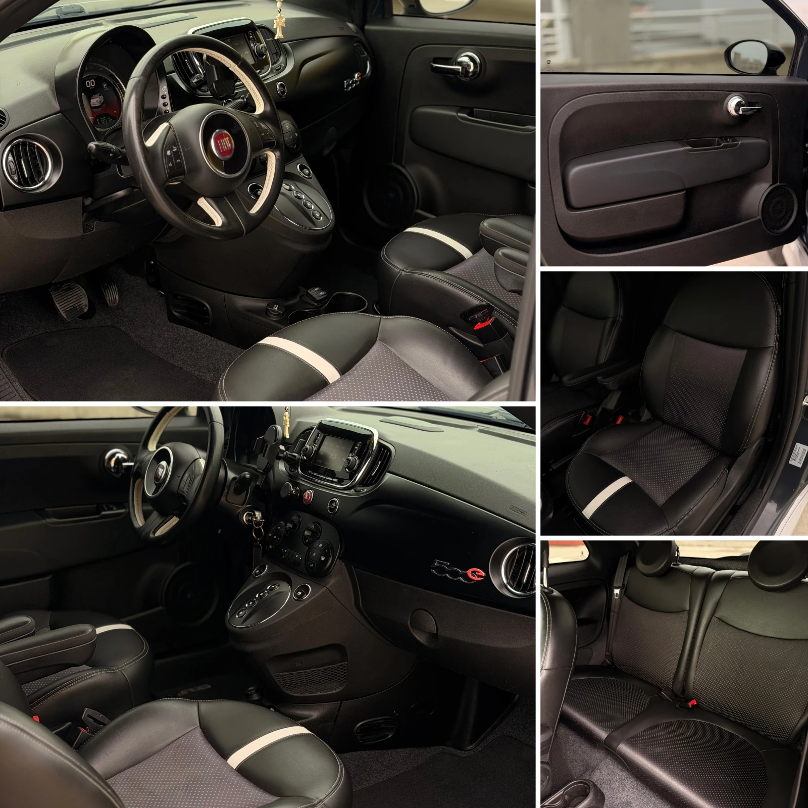 Fiat 500e - 24kWt - Led - Navi - Cruise - Clima -, снимка 10 - Автомобили и джипове - 54221701