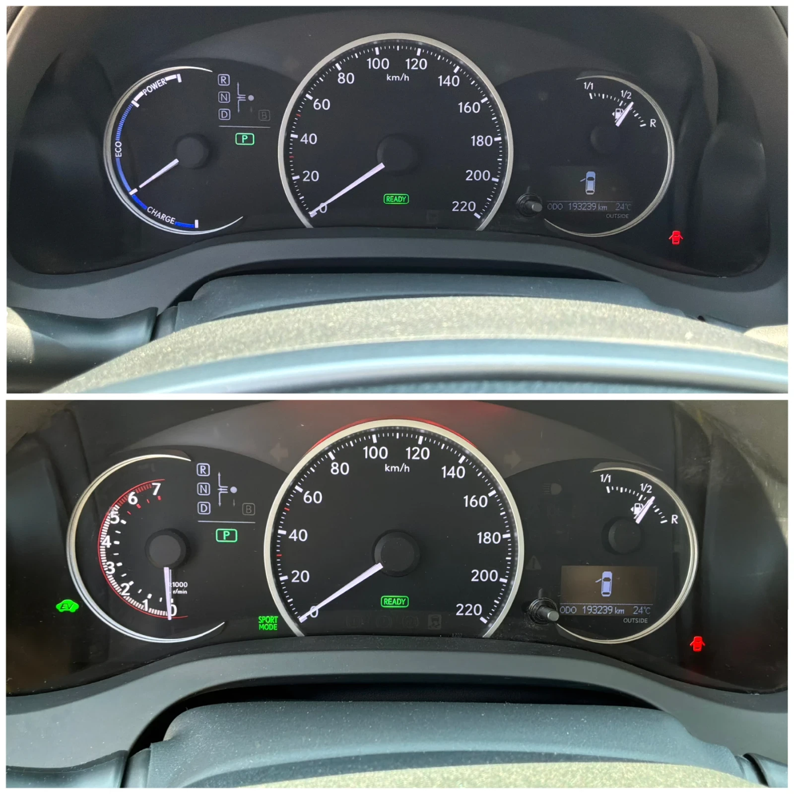 Lexus CT 200h 1.8h 134к.с luxury NAVI Кожа, снимка 10 - Автомобили и джипове - 54873049