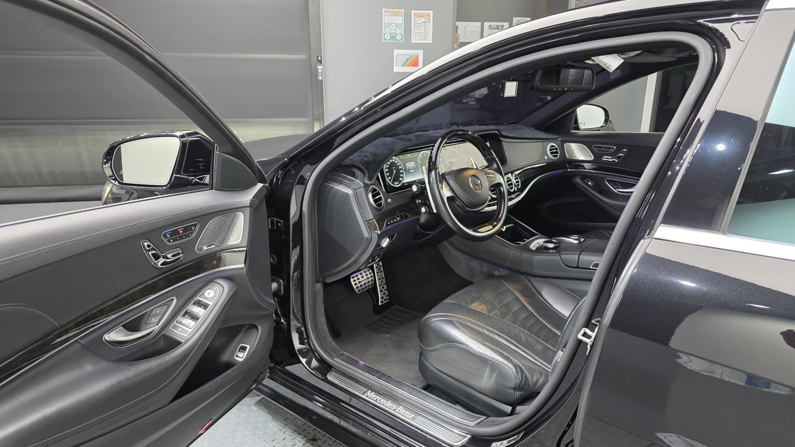 Mercedes-Benz S 500 63 AMG FACE* МАСАЖ* ОБДУХ* ВАКУМ* 360* DIS* КРАЙНА, снимка 9 - Автомобили и джипове - 54876356