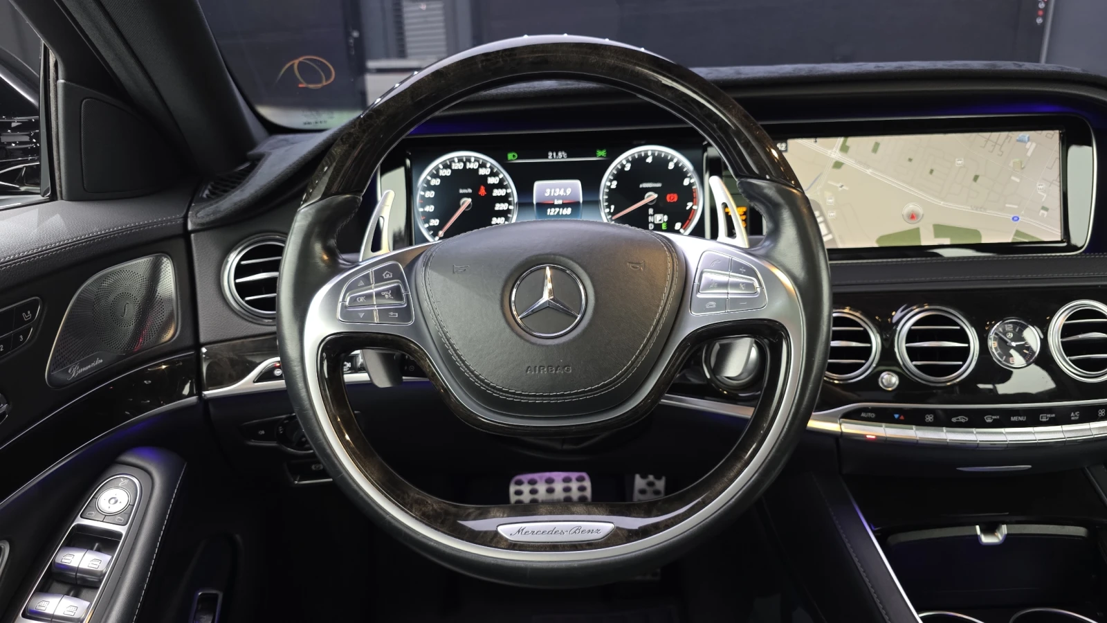 Mercedes-Benz S 500 63 AMG FACE* МАСАЖ* ОБДУХ* ВАКУМ* 360* DIS* КРАЙНА, снимка 6 - Автомобили и джипове - 54876356