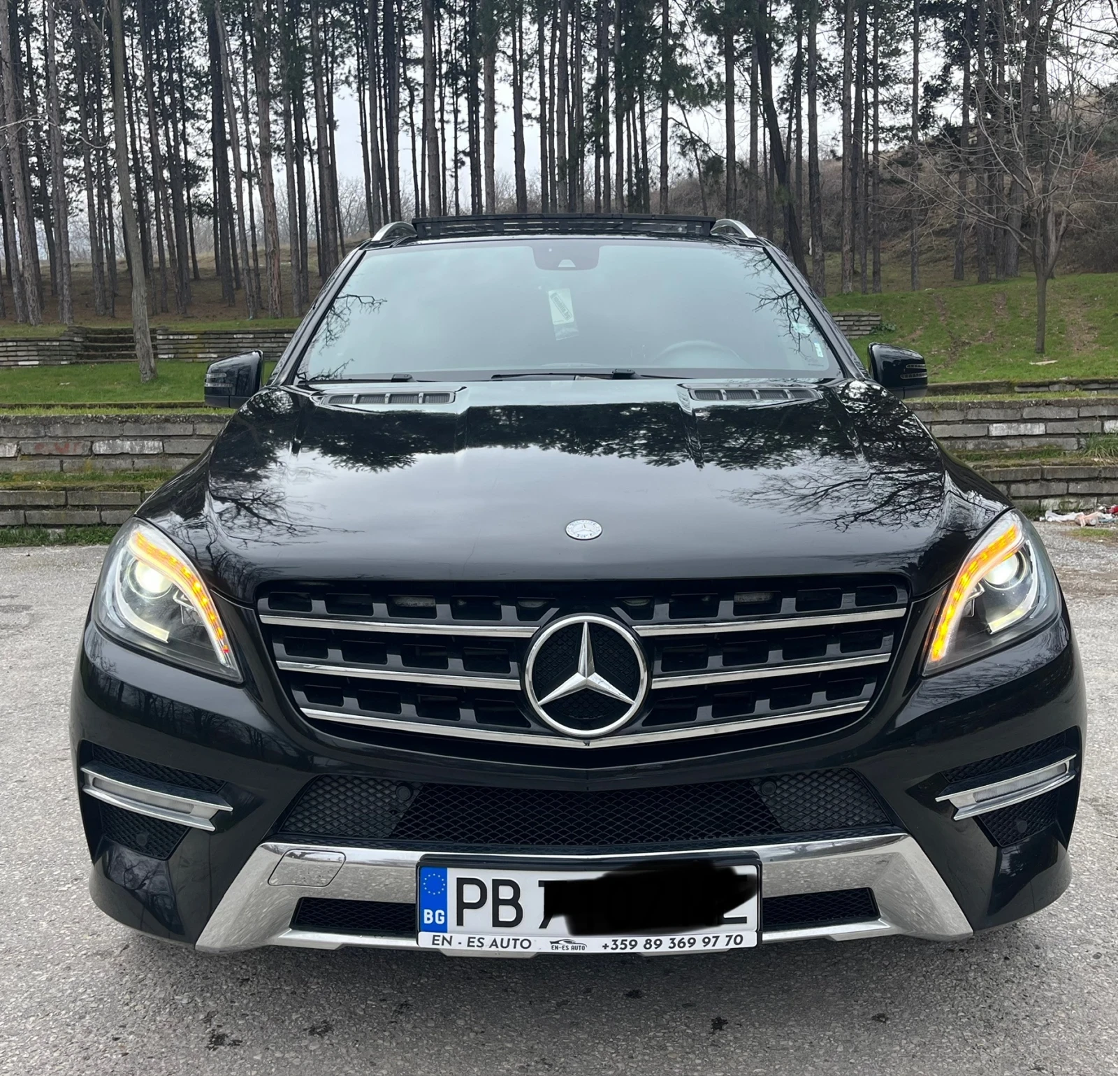 Mercedes-Benz ML 350 AMG/Панорама, снимка 2 - Автомобили и джипове - 53716281