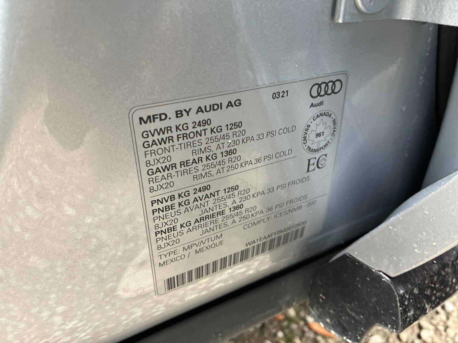 Audi Q5 Progressiv  Nardo Grey / Carfax / Лизинг, снимка 11 - Автомобили и джипове - 56520771