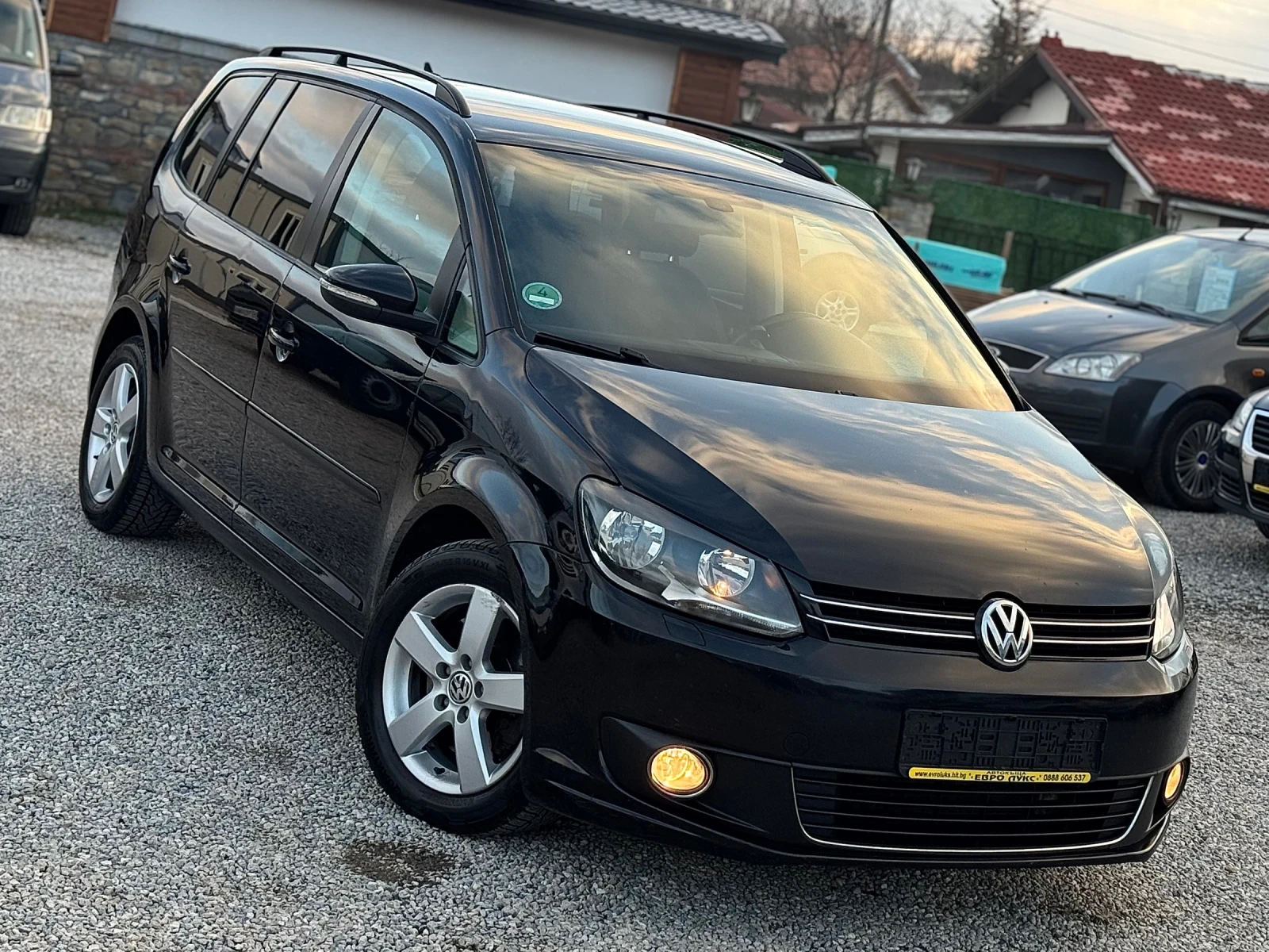 VW Touran 2.0TDI 140кс DSG АВТОМАТИК НАВИ ПОДГРЕВ  - [1] 