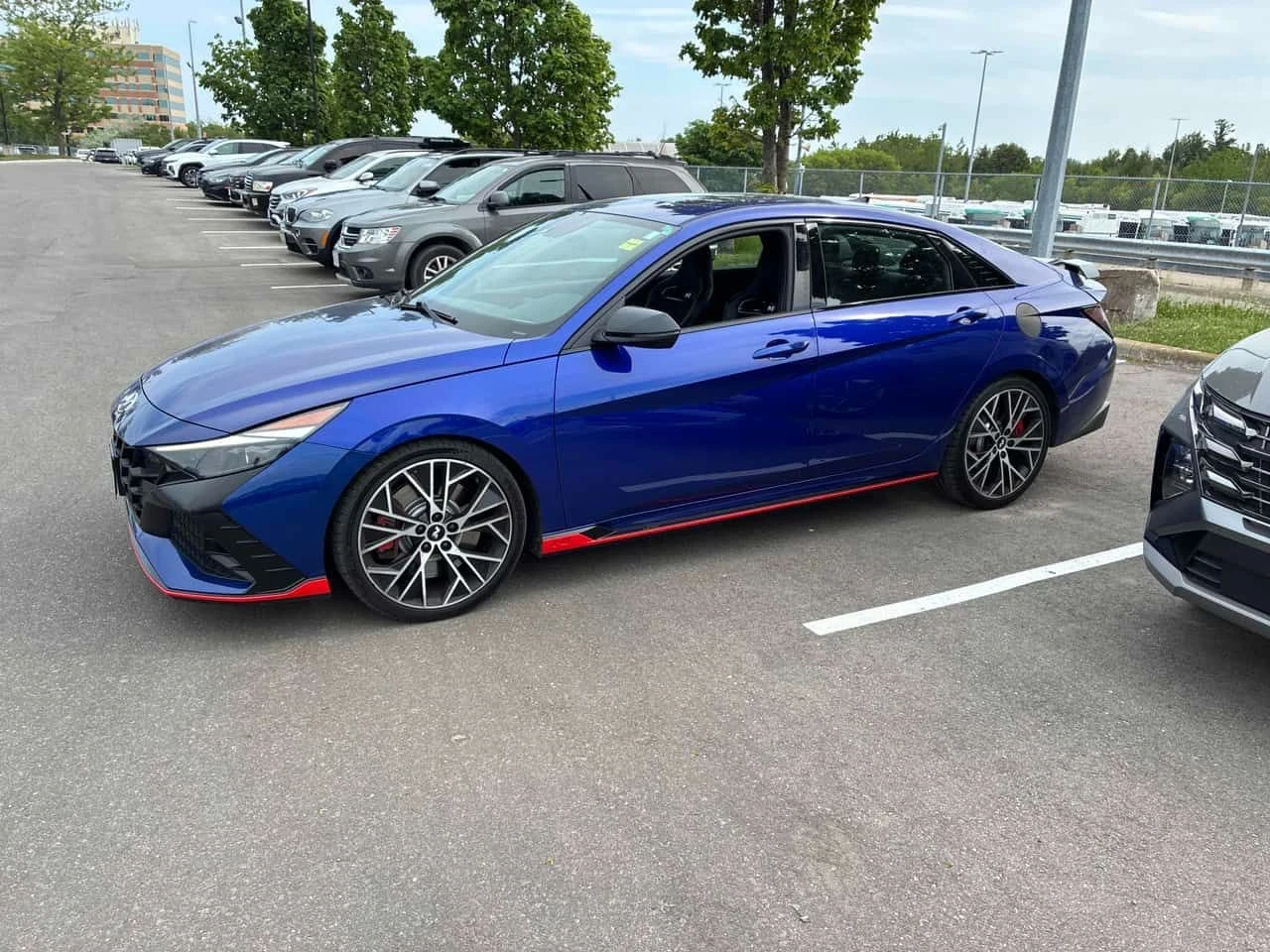Hyundai Elantra DCT / N-LINE / BUCKET SEATS / ЦЕНА ДО БГ , снимка 3 - Автомобили и джипове - 54891287