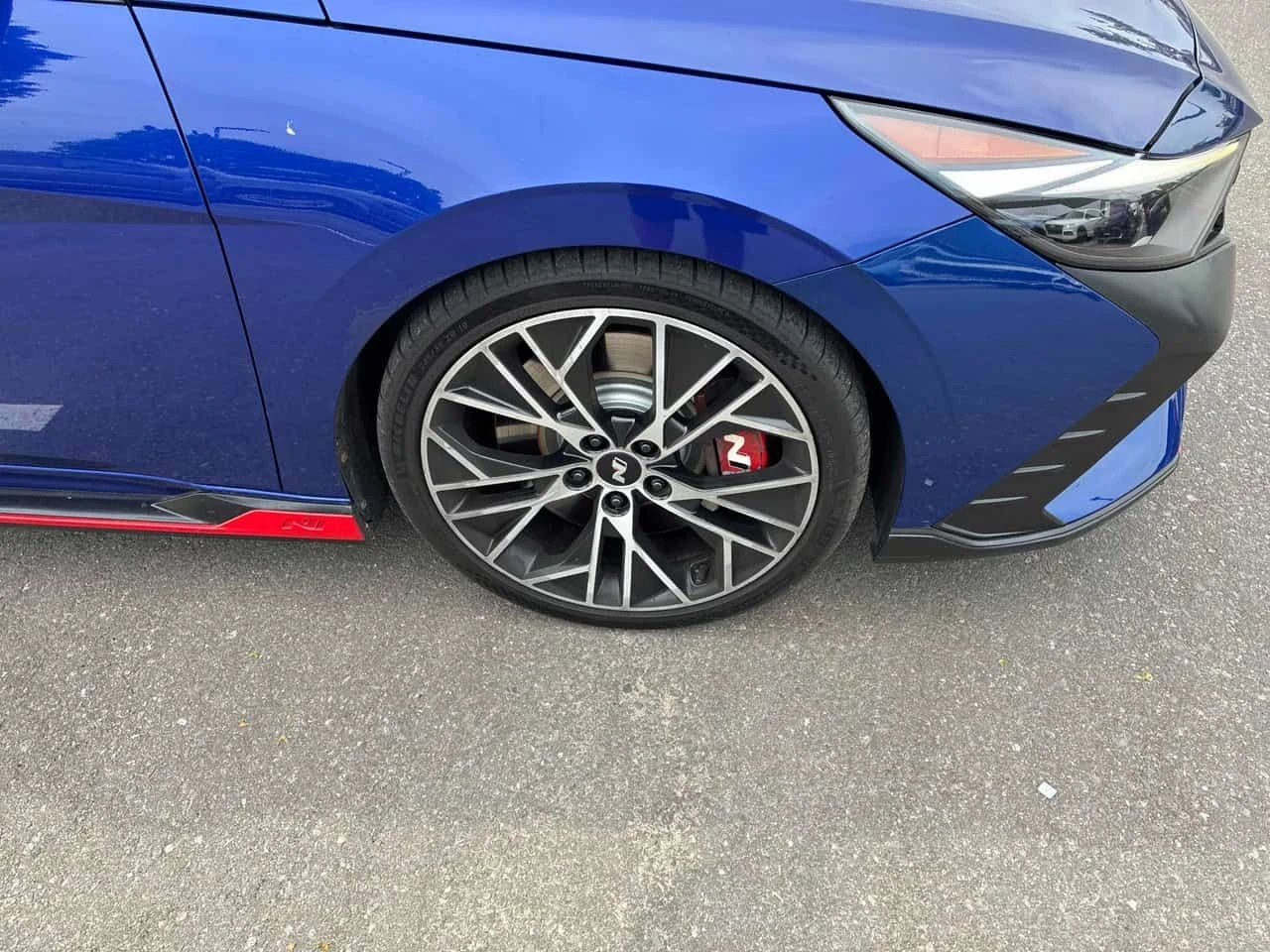 Hyundai Elantra DCT / N-LINE / BUCKET SEATS / ЦЕНА ДО БГ , снимка 5 - Автомобили и джипове - 54891287