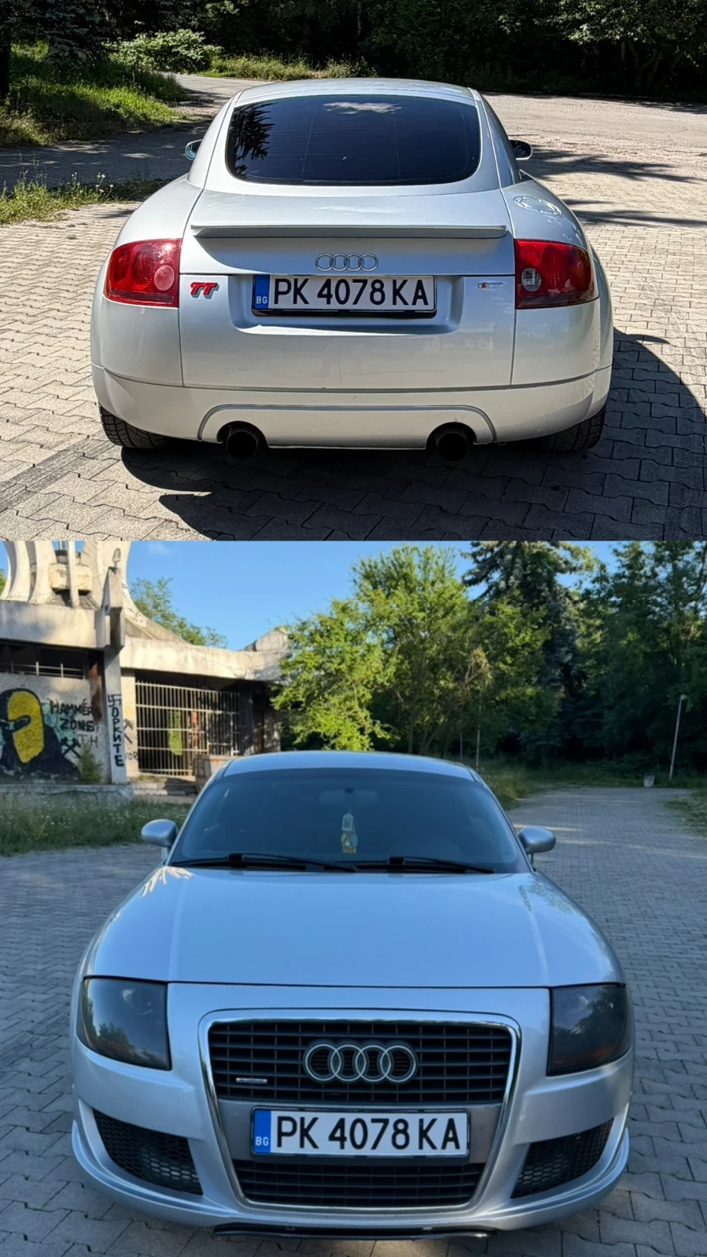 Audi Tt 1.8 224, снимка 3 - Автомобили и джипове - 54906166