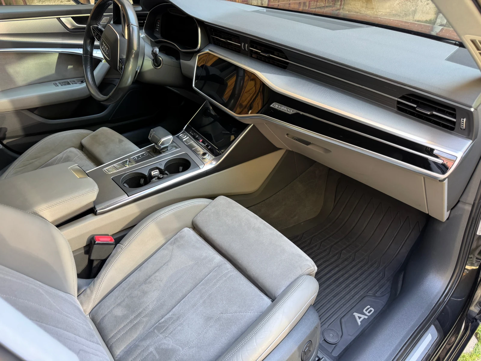 Audi A6 Avant Quattro/PORSCHE BG/ПЕЧКА/MATRIX, снимка 8 - Автомобили и джипове - 55037874