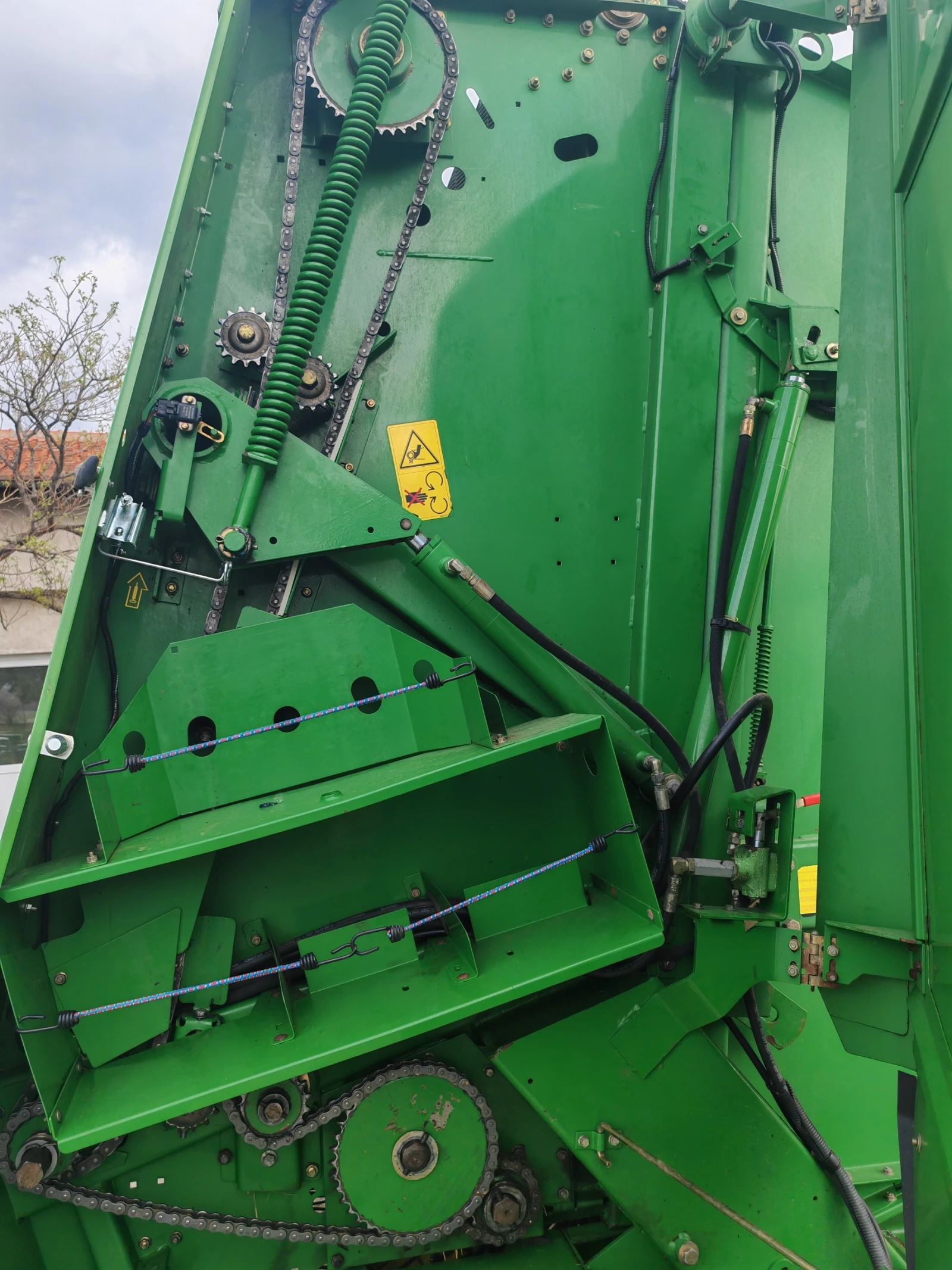 Балировачка John Deere 592 мрежа  сезал лизинг с първоначална вноска 20%, снимка 7 - Селскостопанска техника - 54483148