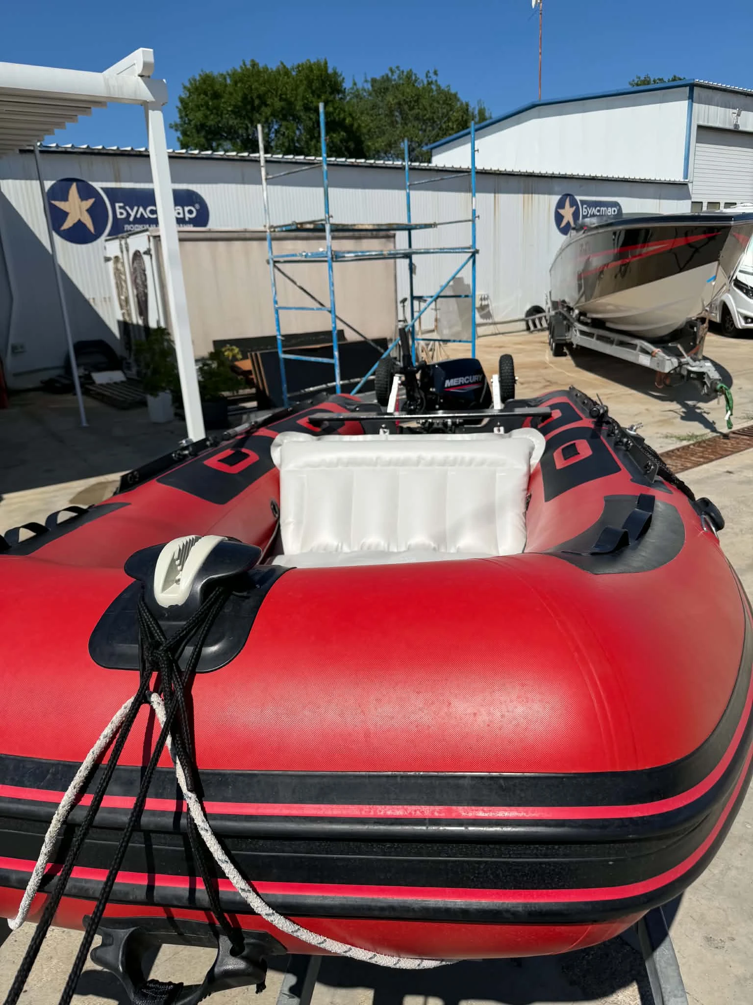 Надуваема лодка Allroundmarin 460, снимка 8 - Воден транспорт - 55476514