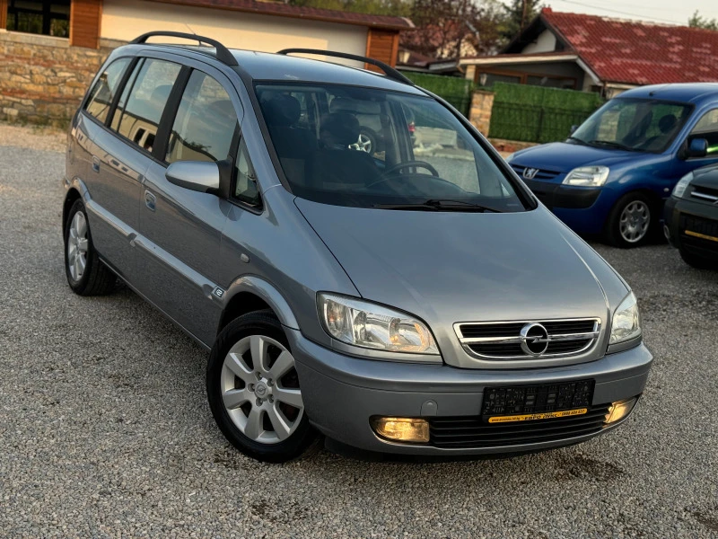 Opel Zafira 1.6i 101кс 7-места КЛИМАТРОНИК НАВИГАЦИЯ , снимка 1 - Автомобили и джипове - 46620583