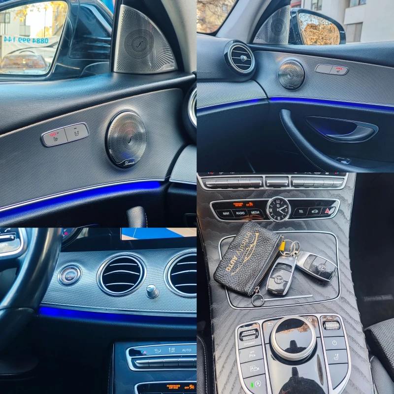 Mercedes-Benz E 220 FACELIFT, AMG, AMBIENT, FULL , снимка 17 - Автомобили и джипове - 49214731