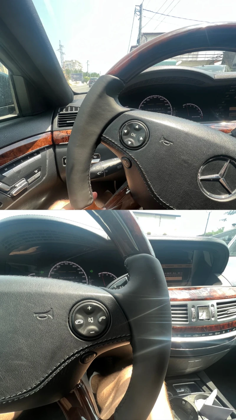 Mercedes-Benz S 500 5.5 V8 | ABC | AMG | CARPLAY, снимка 13 - Автомобили и джипове - 52259887