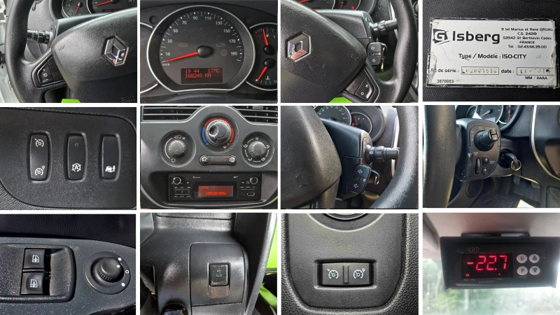 Renault Kangoo FRIGO -23c, снимка 11 - Автомобили и джипове - 51127497