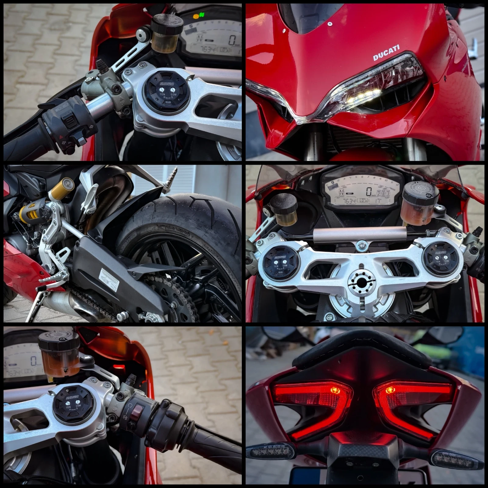 Ducati Panigale 899, снимка 6 - Мотоциклети и мототехника - 53907378