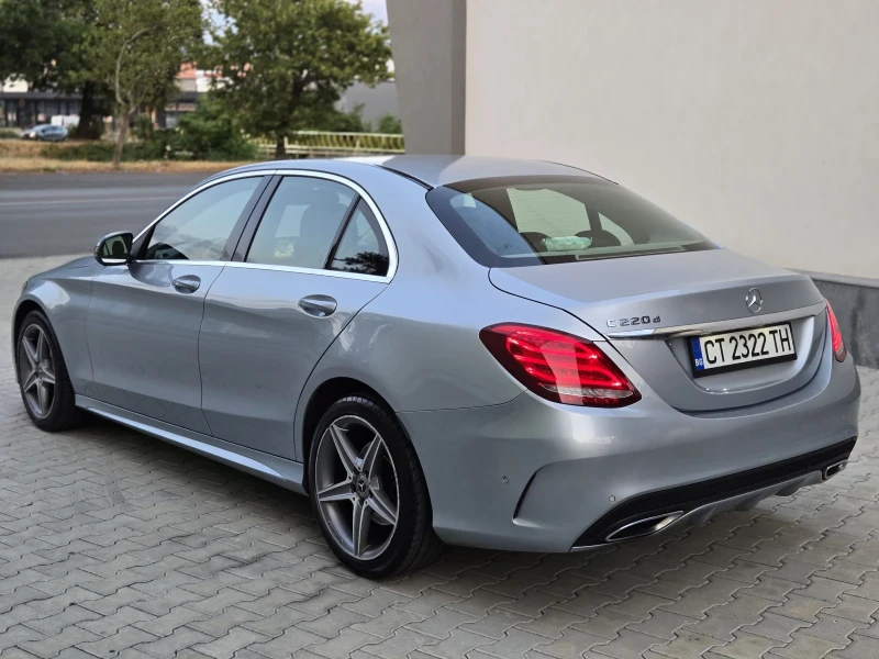 Mercedes-Benz C 220 * AMG* LED* 9G* KEYLESS-GO* , снимка 4 - Автомобили и джипове - 52239600