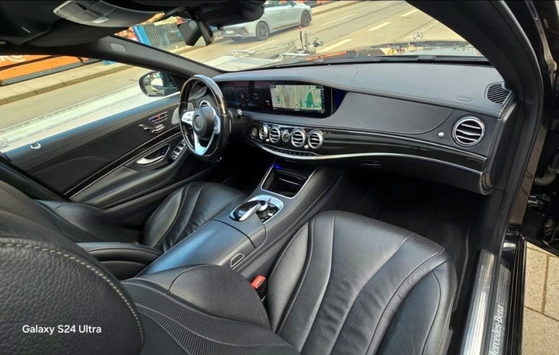 Mercedes-Benz S 560 LONG 4 MATIC FULL AMG LINE ПАНОРАМА ЛИЗИНГ 100%, снимка 11 - Автомобили и джипове - 52815014