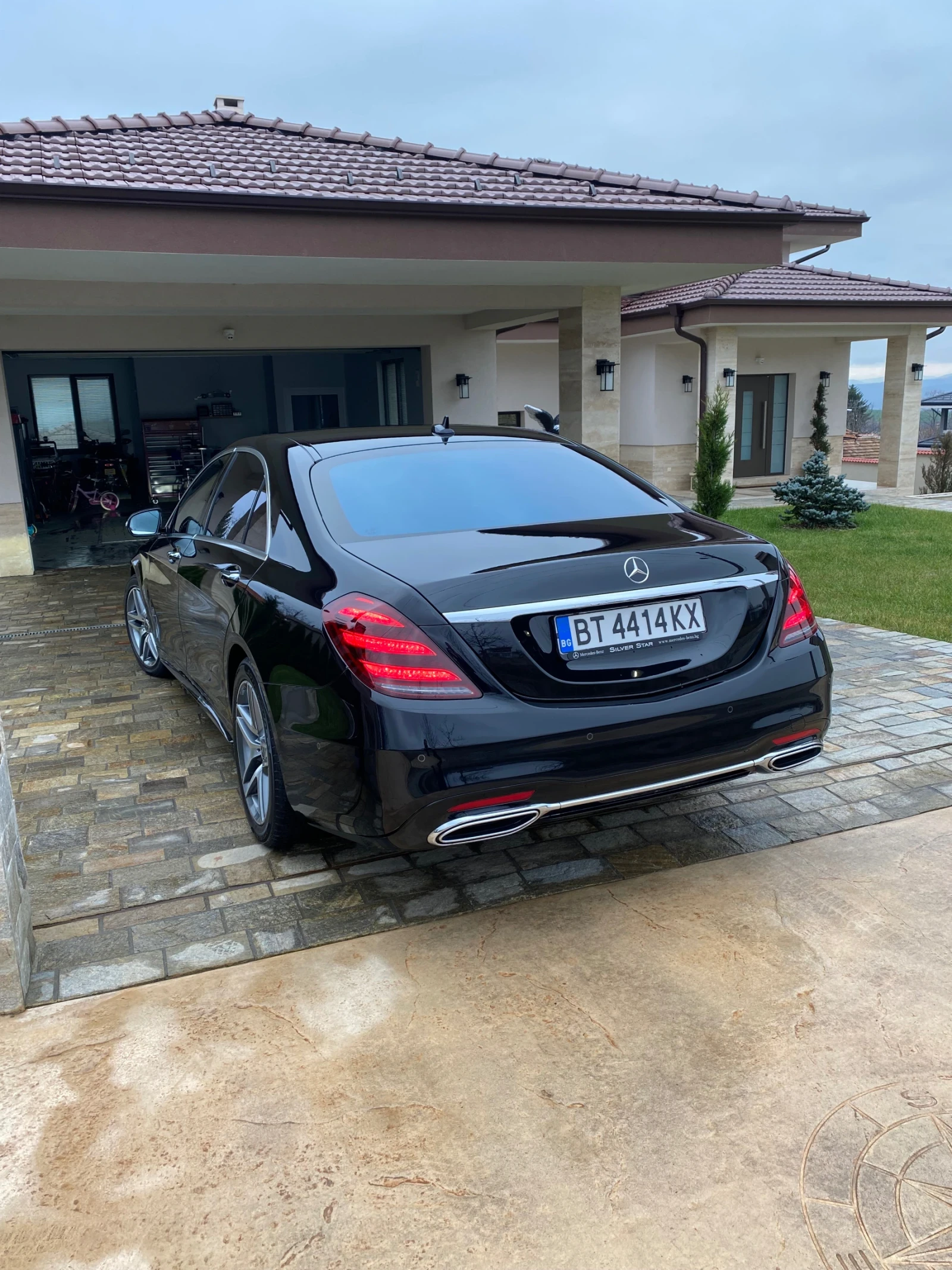 Mercedes-Benz S 400 D-Long-AMG-Designo-Massage-4M-Burmaster-3TV, снимка 11 - Автомобили и джипове - 54044191