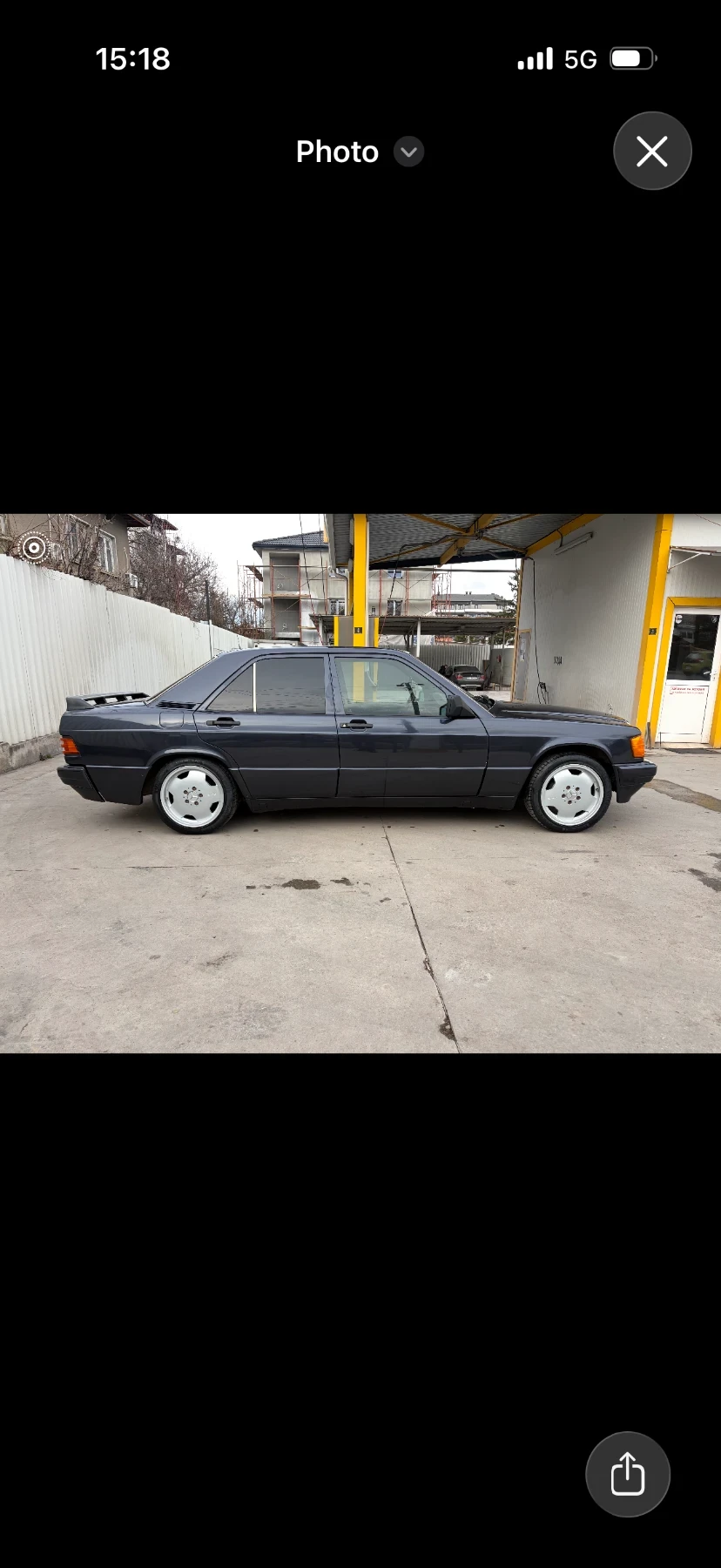 Mercedes-Benz 190 Sportline 2.6, снимка 4 - Автомобили и джипове - 54647715