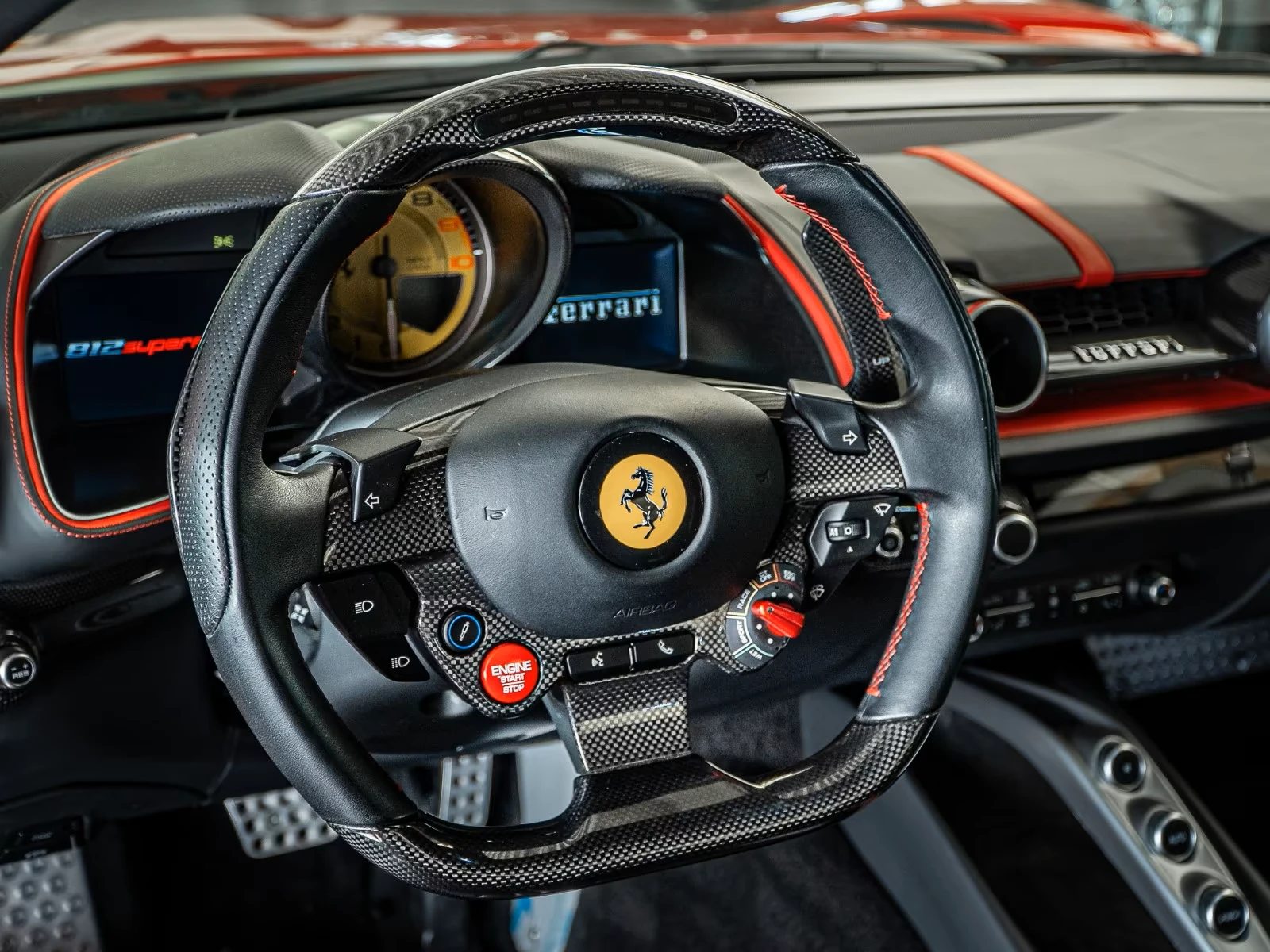 Ferrari 812 Superfast ROSSO CORSA* DCT F1* CARBON* JBL* 360 CAM* LIFT*  | Mobile.bg � ����������� 7