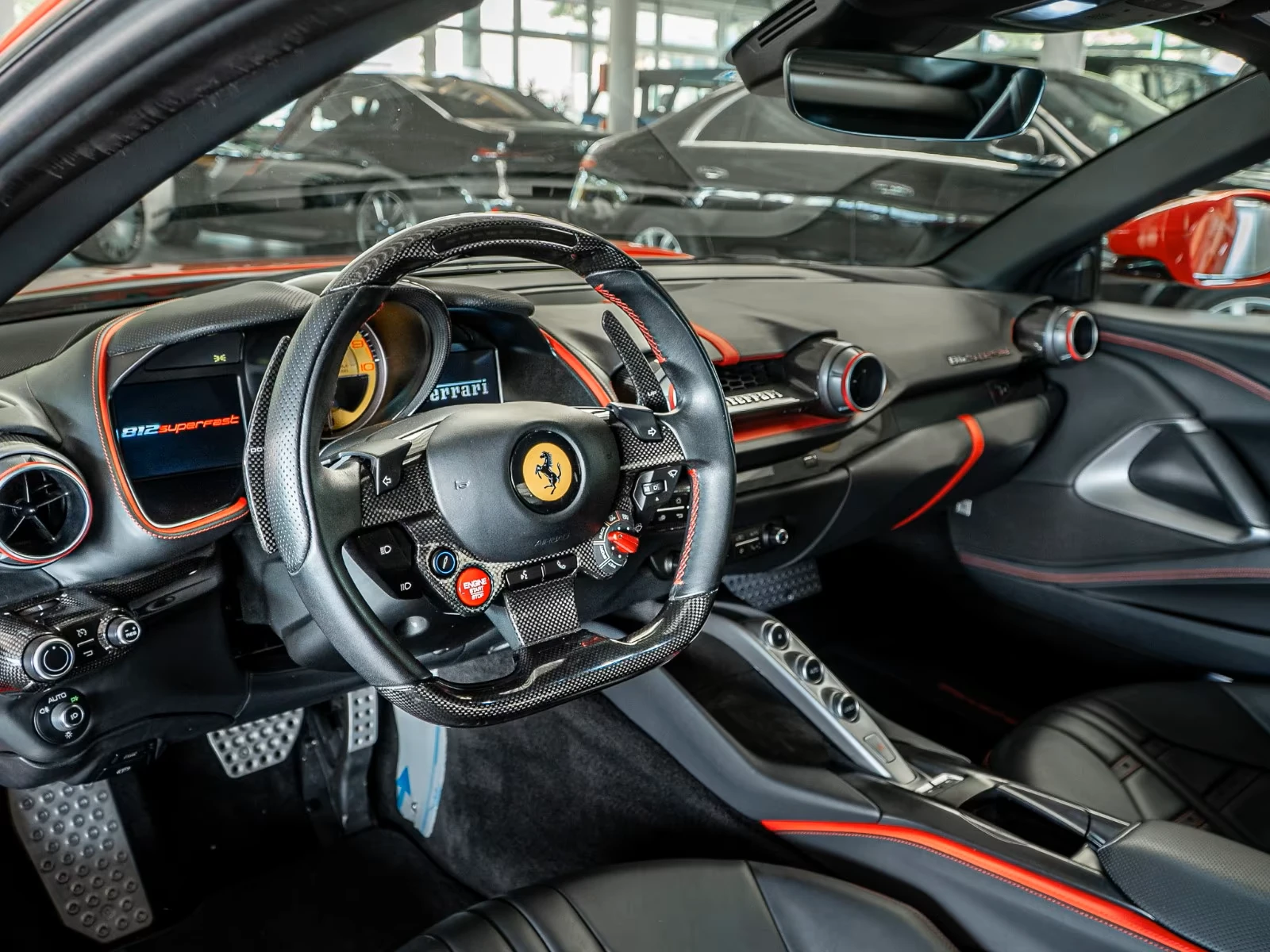 Ferrari 812 Superfast ROSSO CORSA* DCT F1* CARBON* JBL* 360 CAM* LIFT*  | Mobile.bg � ����������� 6