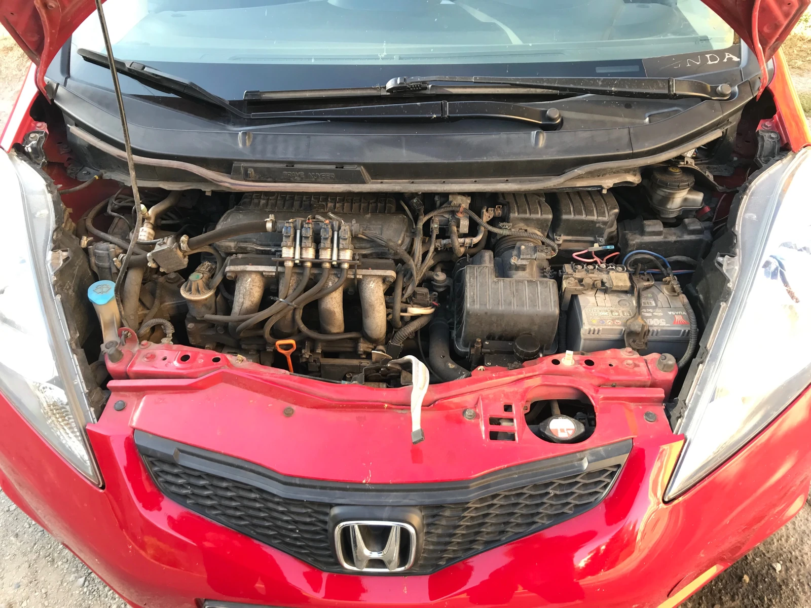 Honda Jazz Газ/Бензин, снимка 8 - Автомобили и джипове - 56407851
