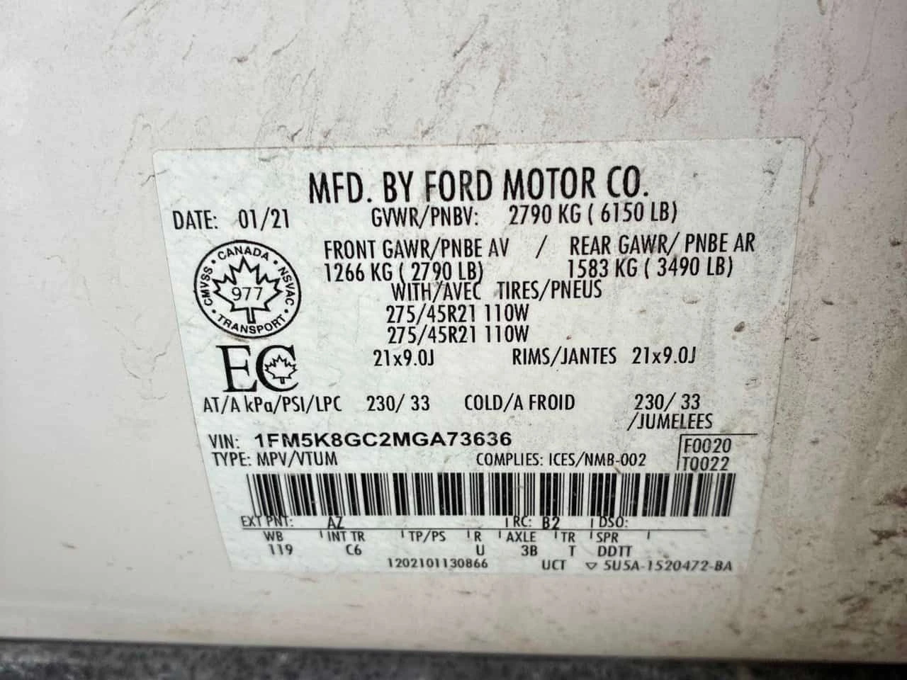 Ford Explorer * ST * CARFAX * ЦЕНА ДО БГ, снимка 14 - Автомобили и джипове - 53734720