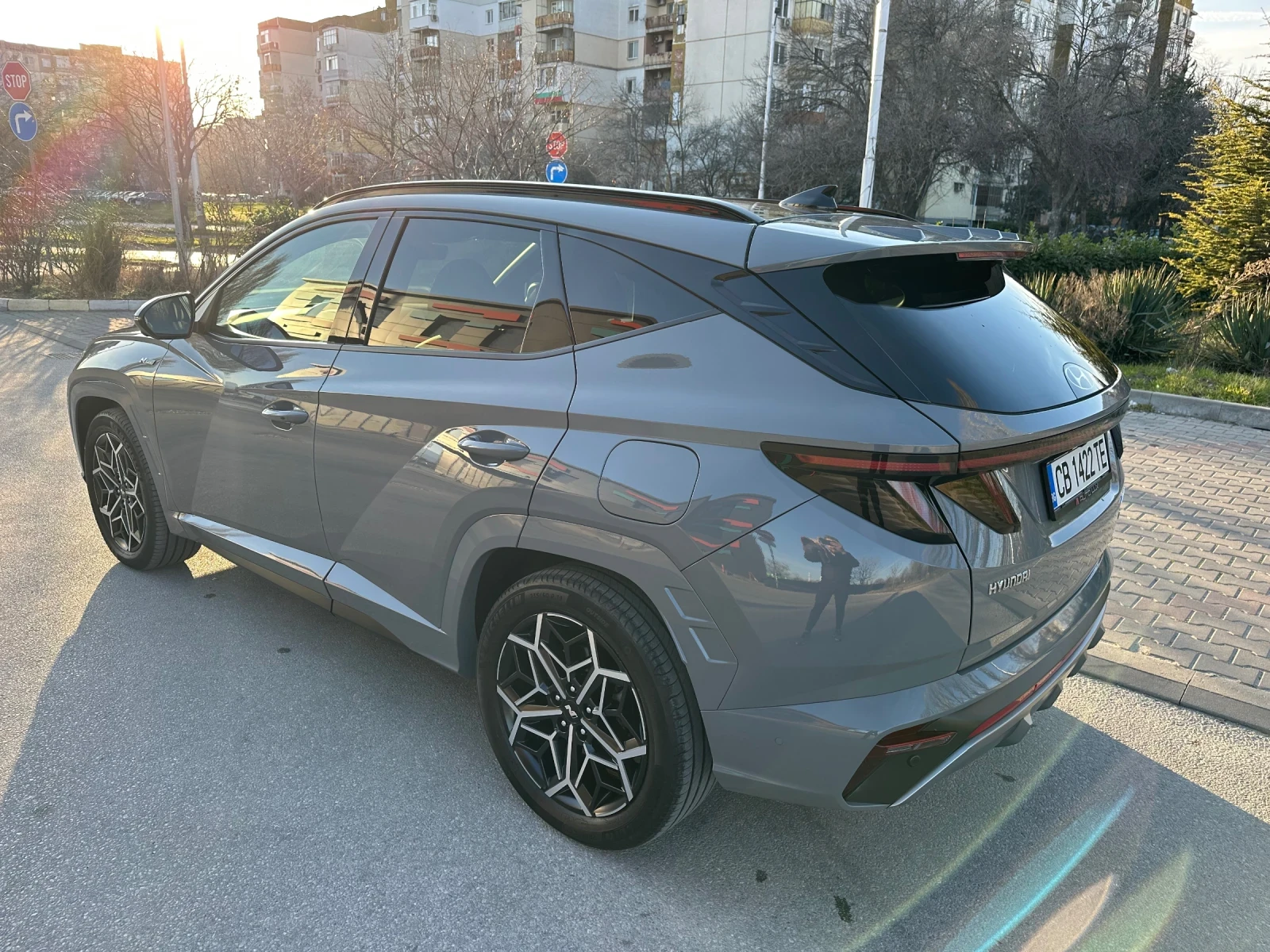 Hyundai Tucson Plug in hybrid N-line 4x4 Nardo Gray, снимка 7 - Автомобили и джипове - 54809301