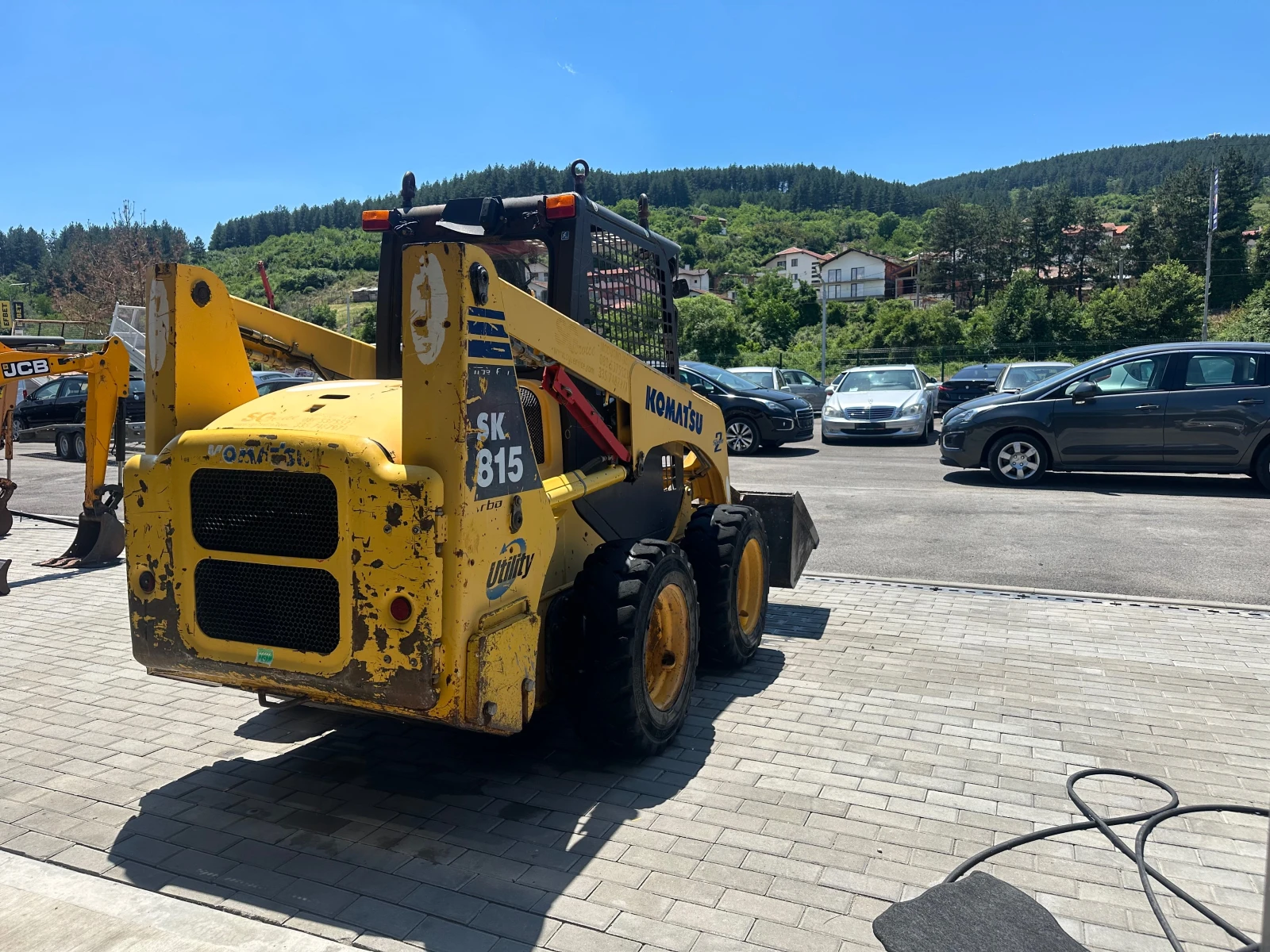 Мини челни товарачи Komatsu Sk.815, снимка 4 - Индустриална техника - 54838776
