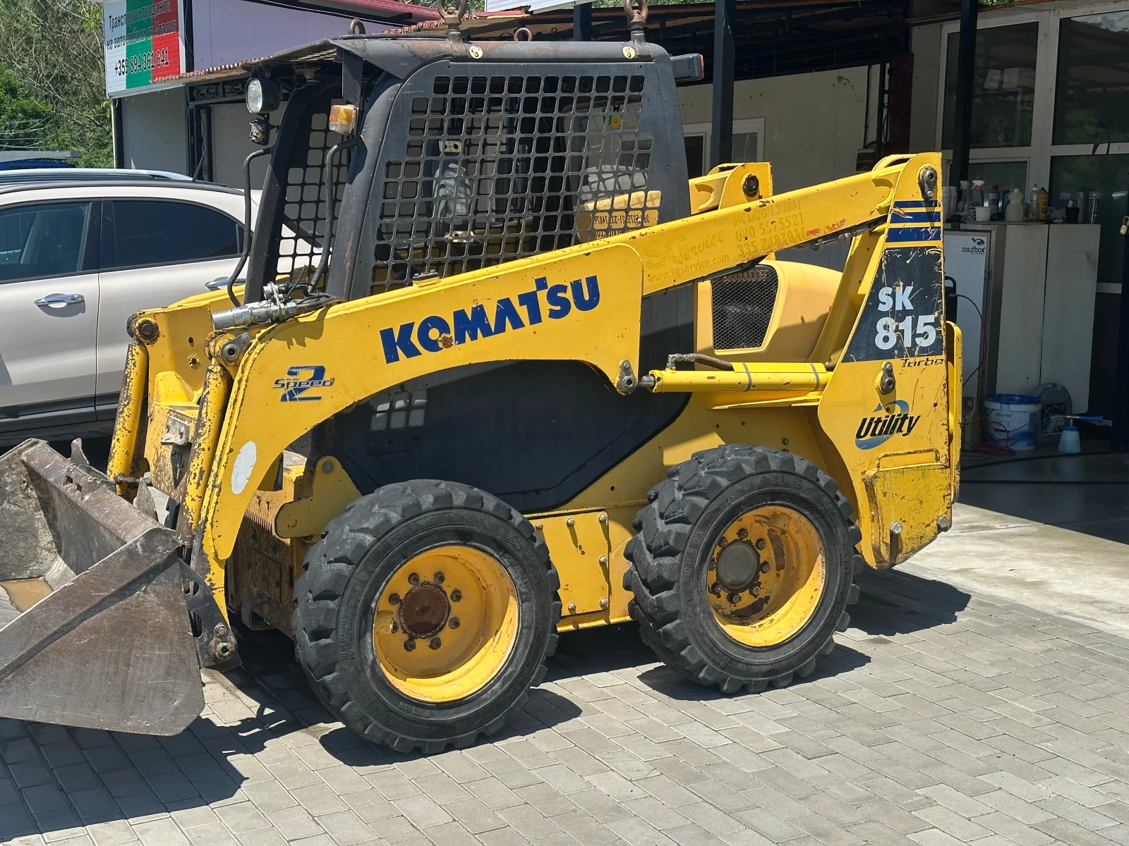 Мини челни товарачи Komatsu Sk.815, снимка 2 - Индустриална техника - 54838776