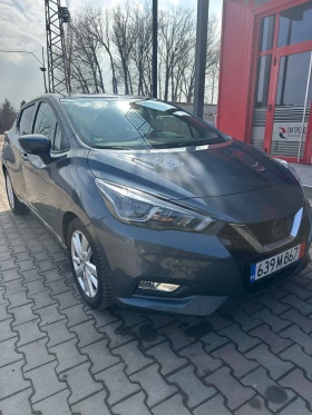 Nissan Micra 1.0 100кс дистроник камера навигация реални килом, снимка 1