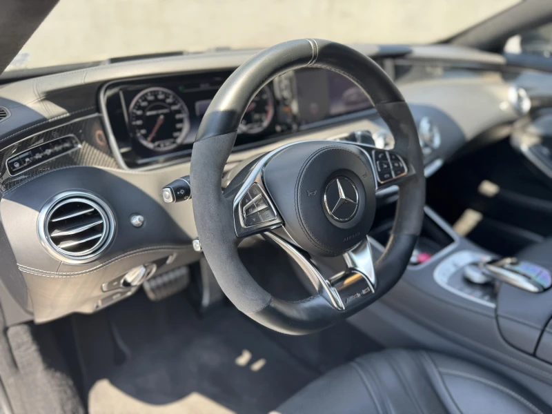 Mercedes-Benz S 63 AMG COUPE 4MATIC CERAMIC BRAKES, снимка 11 - Автомобили и джипове - 50950686