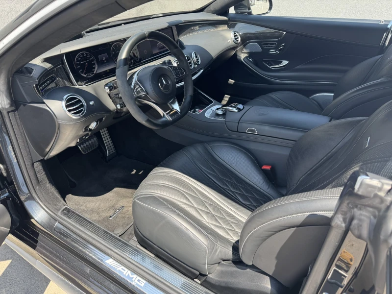 Mercedes-Benz S 63 AMG COUPE 4MATIC CERAMIC BRAKES, снимка 10 - Автомобили и джипове - 50950686