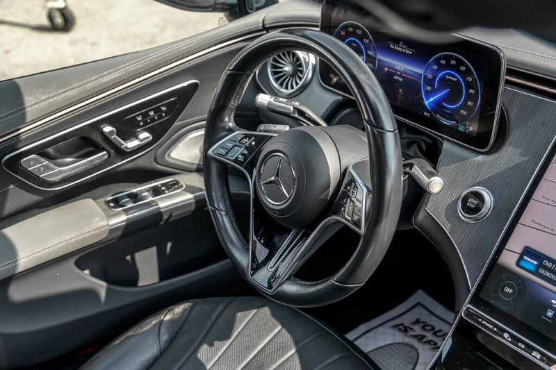 Mercedes-Benz EQS 450 4MATIC * CARFAX* * АвтоКредит* (ЦЕНА ДО БГ), снимка 9 - Автомобили и джипове - 52563922