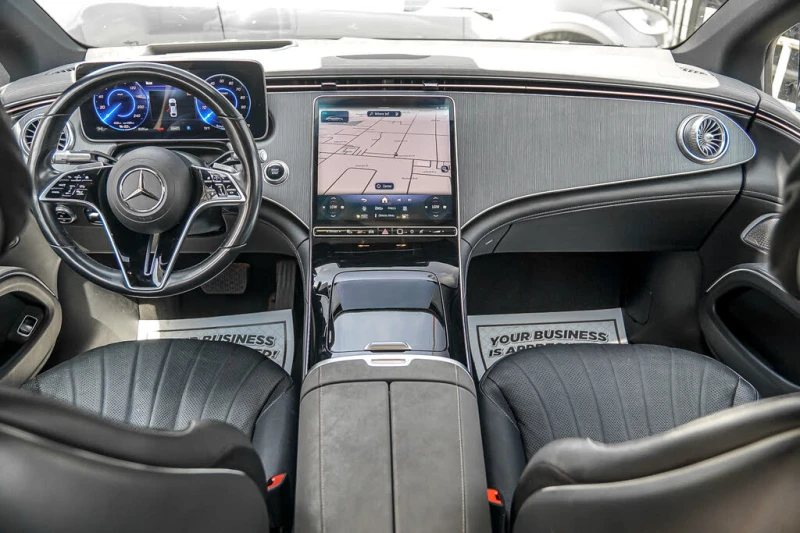 Mercedes-Benz EQS 450 4MATIC * CARFAX* * АвтоКредит* (ЦЕНА ДО БГ), снимка 8 - Автомобили и джипове - 52563922
