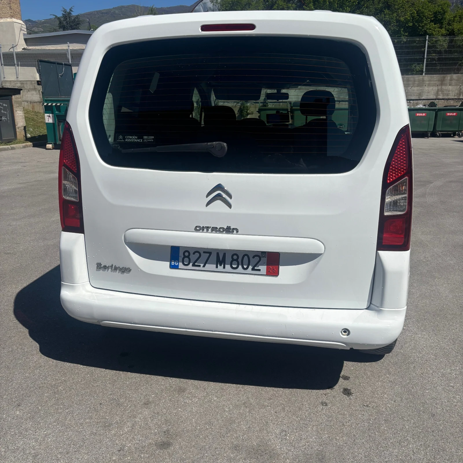 Citroen Berlingo 1.6 92к.с. Евро5, снимка 7 - Автомобили и джипове - 54407193