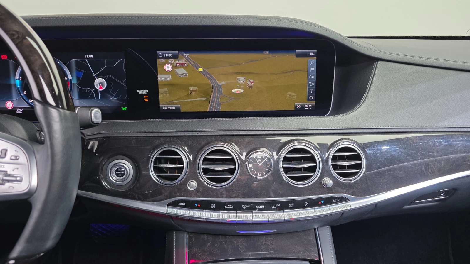 Mercedes-Benz S 400 D* Navi* Burmester* Pano* 360, снимка 13 - Автомобили и джипове - 55279648