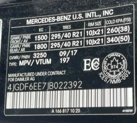 Mercedes-Benz GLS 450 АМГ ПАКЕТ/CARFAX/ДИСТРОНИК/ПАНО/ПАМЕТ/, снимка 13