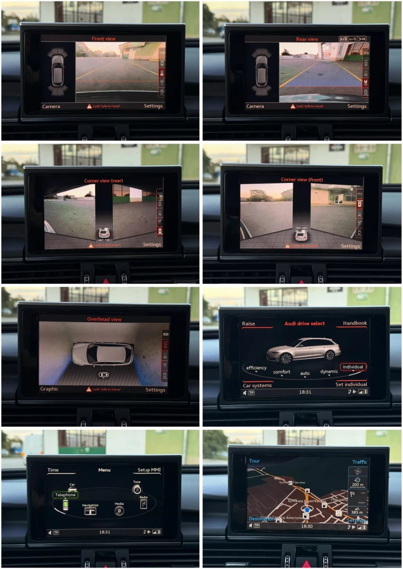 Audi A6 3.0TDi218 * S-Line* Matrix* * HUD* * 360* * Bose* , снимка 17 - Автомобили и джипове - 52019175