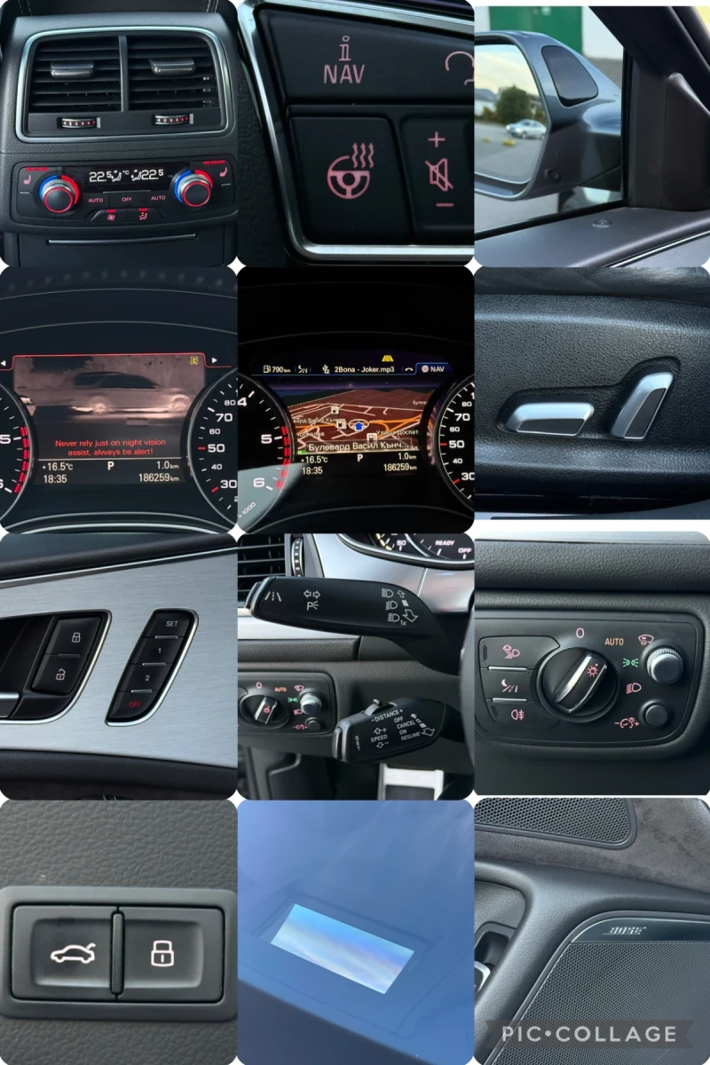 Audi A6 3.0TDi218 * S-Line* Matrix* * HUD* * 360* * Bose* , снимка 16 - Автомобили и джипове - 52019175