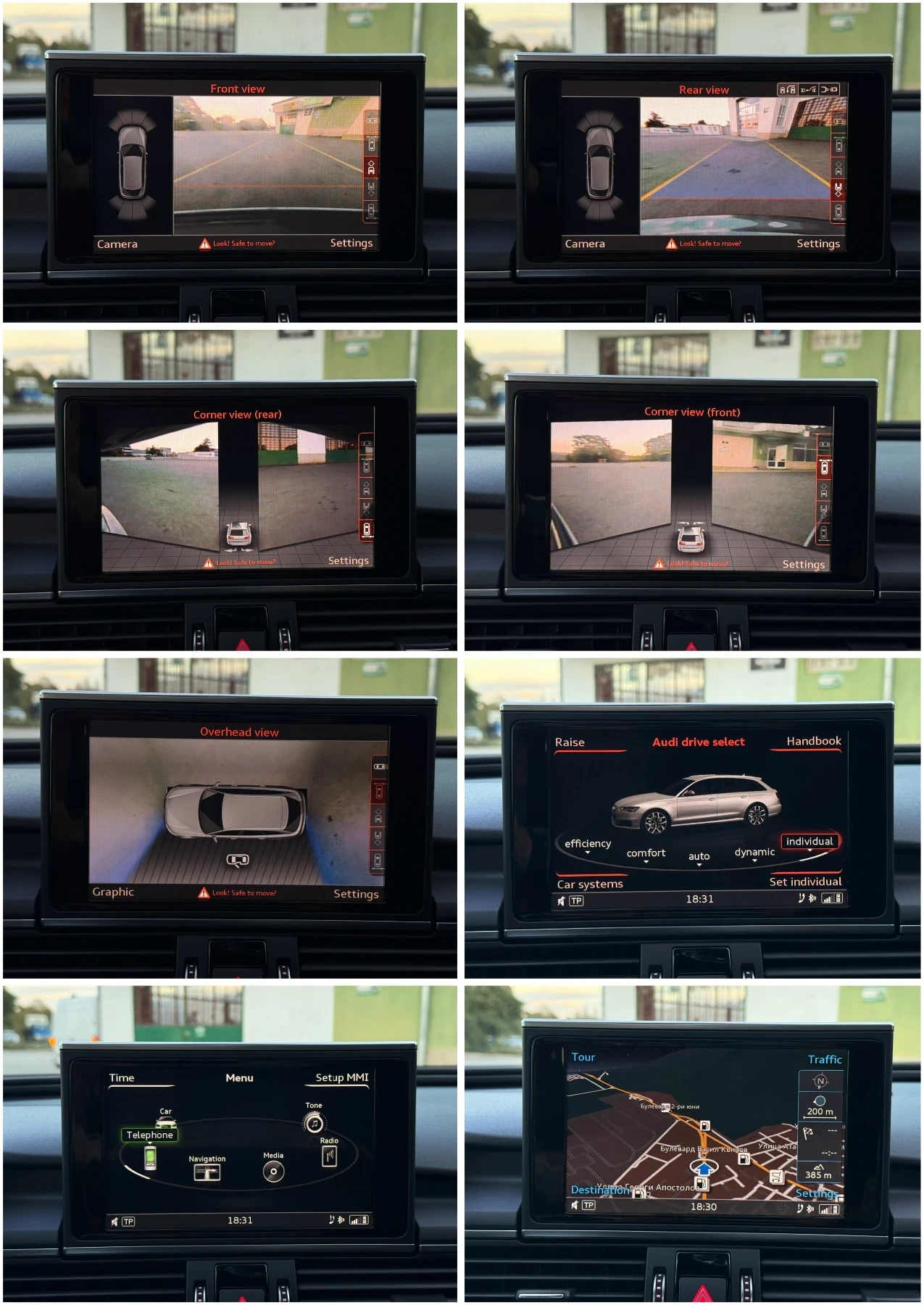 Audi A6 3.0TDi218 * S-Line* Matrix* * HUD* * 360* * Bose*  | Mobile.bg   17