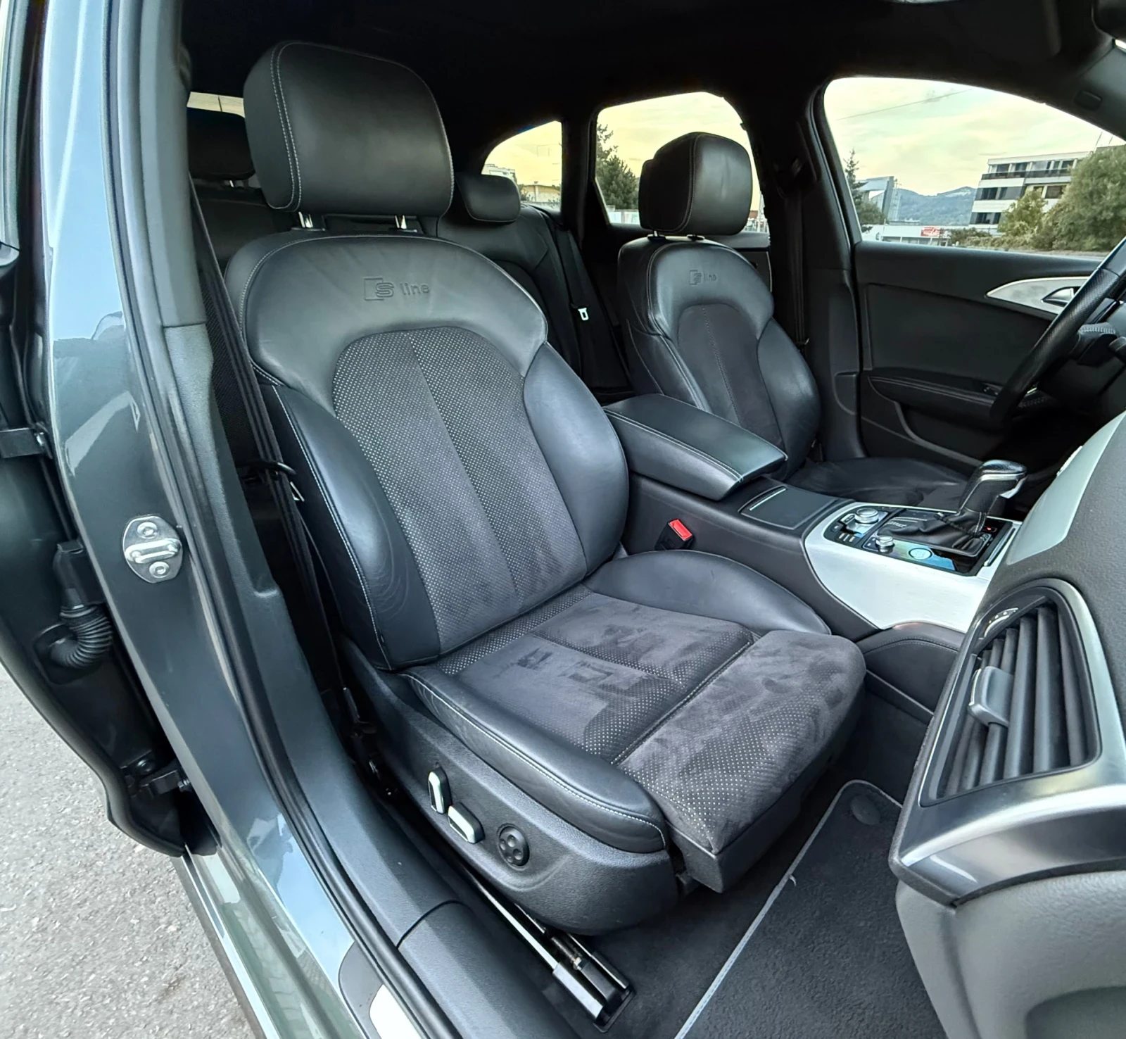 Audi A6 3.0TDi218 * S-Line* Matrix* * HUD* * 360* * Bose*  | Mobile.bg   13