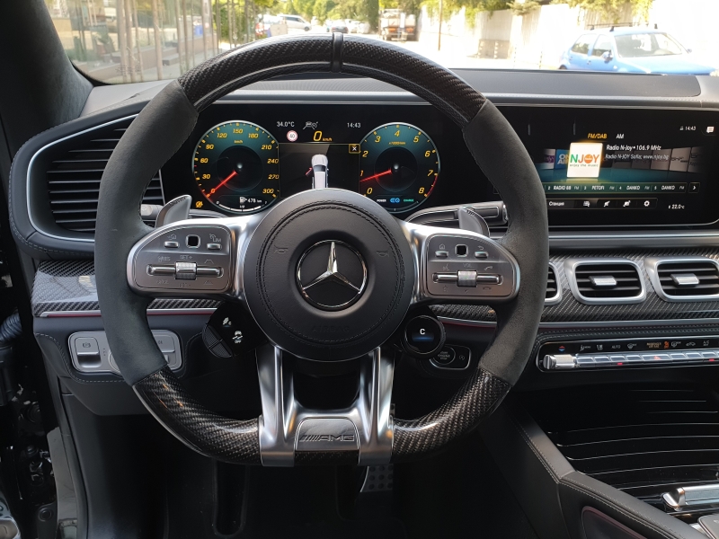 Mercedes-Benz GLS 63 AMG 4Matic+ =MGT Select 2= AMG Carbon/Night Гаранция, снимка 11 - Автомобили и джипове - 37720776