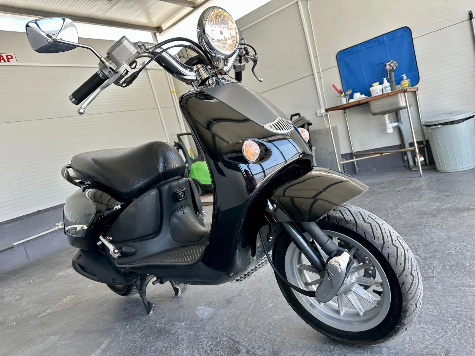 Aprilia Custom Mojito 125кб. Много запазен! С регистрация!, снимка 3 - Мотоциклети и мототехника - 54227018